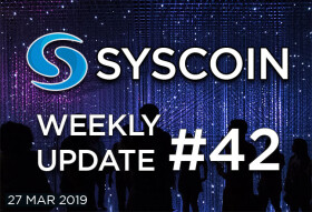 Syscoin Weekly Update #42