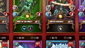 Speculating on Splinterlands Cards for the Land Expansion