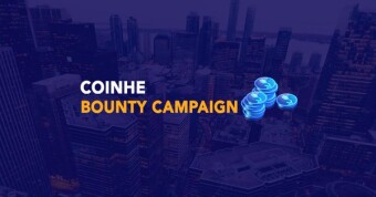 CoinHe Exchange (CHT) Airdrop / First 3,333 participants / 15 CHT (~$7.5) / No Referral System /