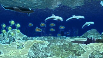 Digital image for the day is made according to my own imagination and thoughts (your writing story