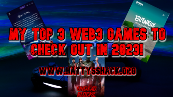 My top 3 Web3 games to check out in 2023!