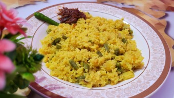 Vídeo de la receta de Khichuri de verduras