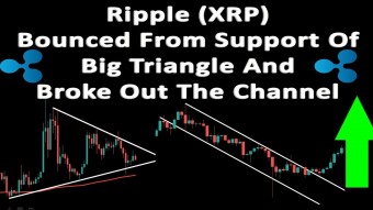Ripple (XRP) Bounced From Support Of Big Triangle And Broke Out The Channel
