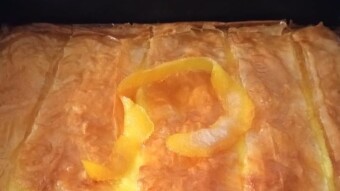 Foodbook #855 orange pie