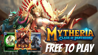 Mytheria: Clash of Pantheons NFT Game Review | Free to Play Trading Card Game