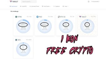 I won $50 worth of Crypto on Twitter - Thanks Vault Investments