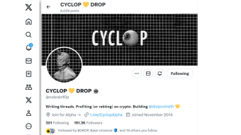 New $DROP Coin farming from CEO Cyclop with 190K followers on Twitter to Make it Better than MEME Coin from Meme Land!