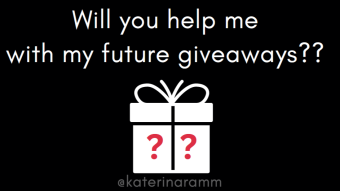 Will you help me decide what to offer for my future giveaways?
