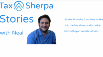 Tax Sherpa Stories Starts in 5 Hours