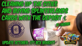 Splinterlands: Buying cards with money from the streets!