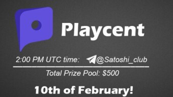Join the AMA of Satoshi Club x Playcent. Rewards: 500 USDT, February 10th.
