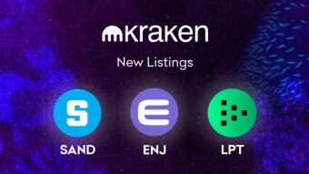 Kraken to List The Gaming Tokens $ENJ & $SAND
