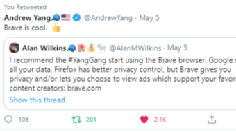Commie Andrew Yang Shills Bat