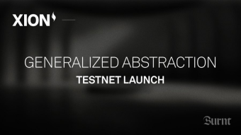 Xion's Generalized Abstraction Testnet Launch!