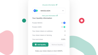 Swop el Defi en la plataforma waves, guia parte 1/Swop the Defi on the waves platform guide part 1