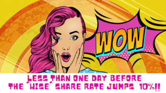 LESS than ONE DAY to go BEFORE  the Wise token SHARE RATE jumps 10%! LIMITED TIME! BUY and Stake TODAY!