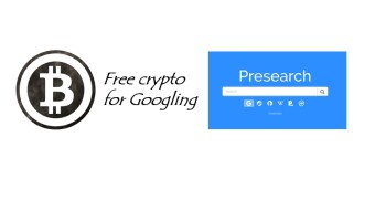 Get free crypto with Presearch daily