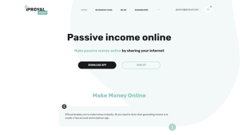 Earn Passive Income By Sharing Your Bandwidth