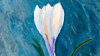 Digital art_2021. Crocus