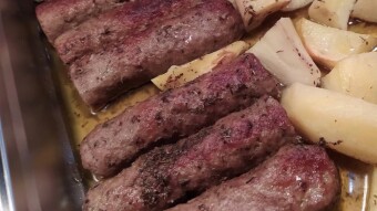 Foodbook #285 Greek meatballs - Soutzoukakia