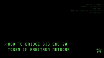 How to Bridge SIS ERC-20 Token in Arbitrum Network