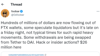 FTX and the Alleged Hack - Tether Blacklists $31.4 Million USDT