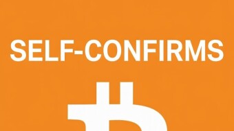 BITCOIN SELF-CONFIRMS - Record