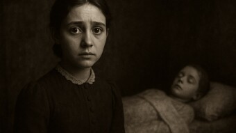 In Victorian Britain, people took photos with dead relatives to remember them