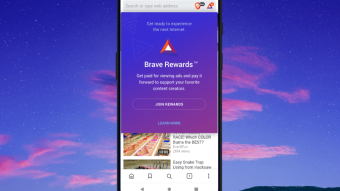 Attention: Brave rewards and active for iOs and Android!