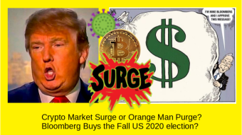 Crypto Market Surge or Orange Man Purge? Likely, Post Fall US 2020 election outcomes..,
