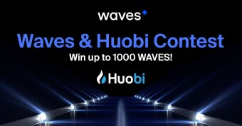 Waves Platform and Huobi Global are launching a contest, with prizes in WAVES tokens.