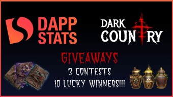 DappStats & Dark Country Giveaway