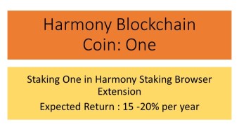How to stake / delegate Harmony coin ONE - part 1