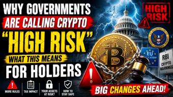 Why Governments Are Calling Crypto “High Risk” — What This Means for Holders in 2026 🚨