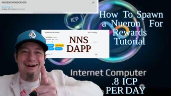 Staking Rewards In ICP From Spawning A New Nueron On The Internet Computer