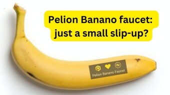 Pelion Banano faucet: just a small slip-up?