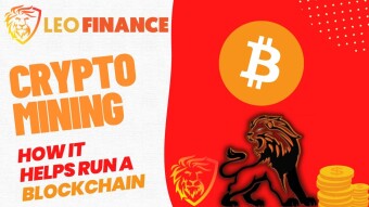 Crypto Mining : How it works and runs a blockchain system