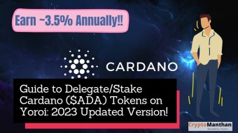 Guide to Delegate/Stake Cardano ($ADA) Tokens on Yoroi: 2023 Updated Version!