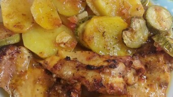 Daily meal #28 chicken with vegetables