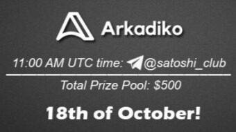Arkadiko x Satoshi Club AMA Recap from the 18th of October