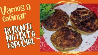Berenjena frita especial