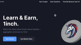 Coinmarketcap X 1inch || Learn & Earn Program.