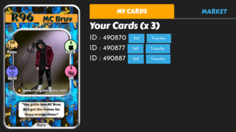 Rising Star: R96 MC Bruv Rare Musician NFT Giveaway #21