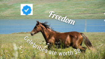 Twitter Blues make the celebrities go for blue