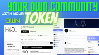 Create Your Own Tokenized Community in Minutes on EOS (+ Giveaway)