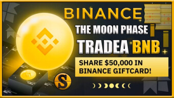 🟡Binance Moon 💰50.000BUSD en premios Colecciona las 5 tarjetas #Binance #Moon #BNB