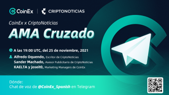 Resumen del AMA Cruzado en Español: CriptoNoticias x CoinEx