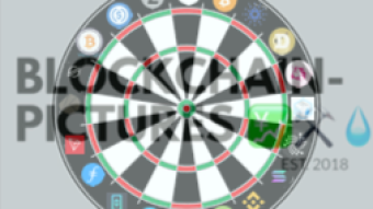 % 10,000 gains ∞ CryptoCurrency Dartboard - BlockChainPictures Interview - NFT origin
