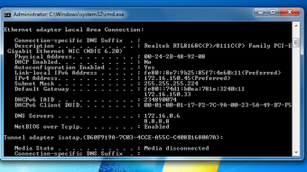 Manually Set IP Address Version 4