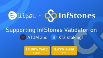 Stake Cosmos ATOM and Tezos XTZ Securely and Easily on Your ELLIPAL with InfStones—【ELLIPAL Cold wallet】
